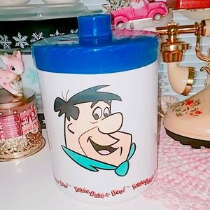 Vintage Flintstones Cookies 🍪 Jar 💙
